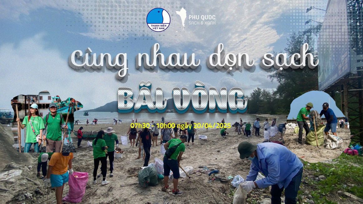 THAM GIA DỌN VỆ SINH CẢNG BÃI VÒNG